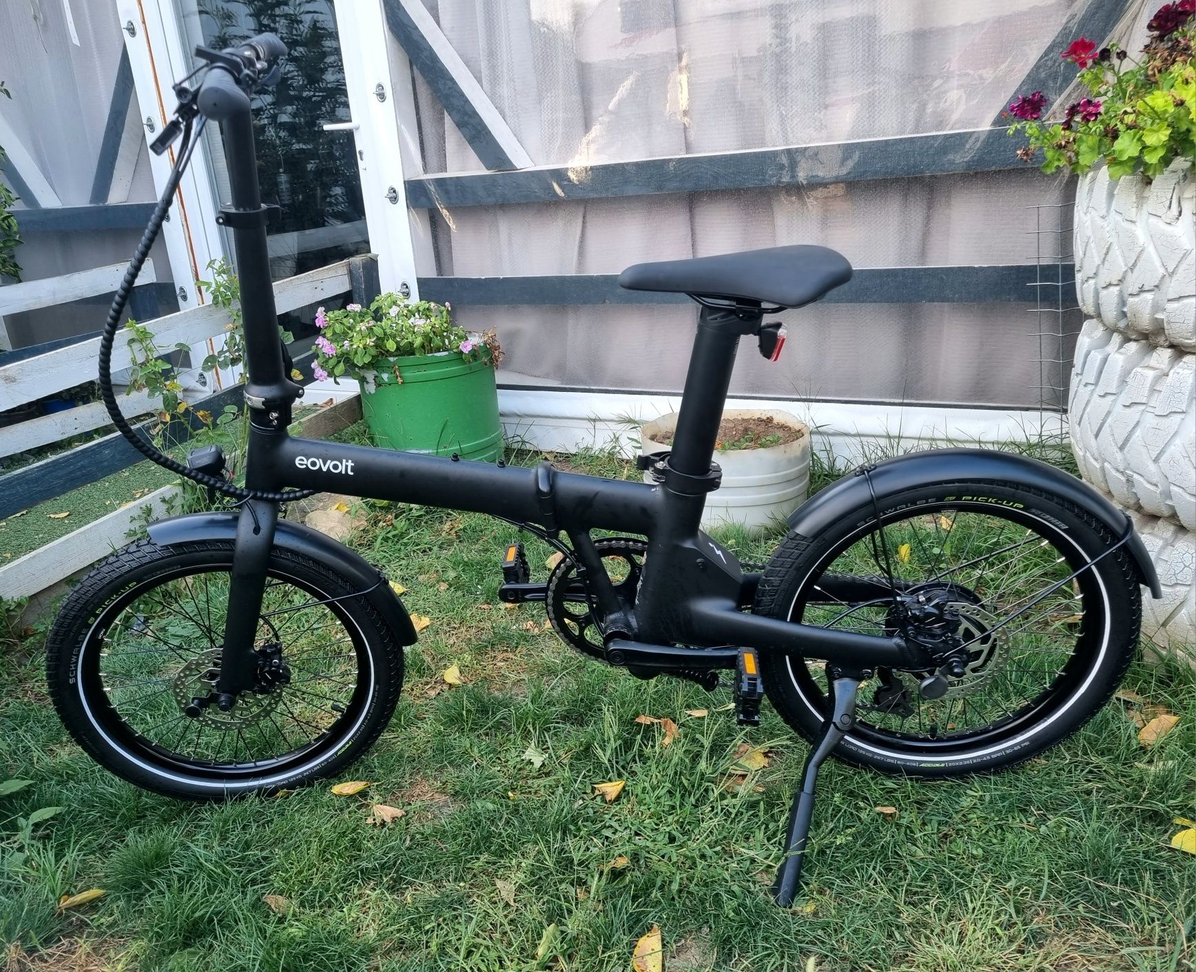 Bicicleta pliabila electrica Eovolt 20 inch