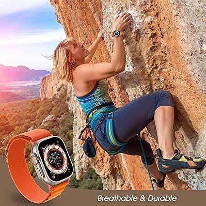 Каишка tech protect nylon pro за apple watch ultra/ ultra 2 orange