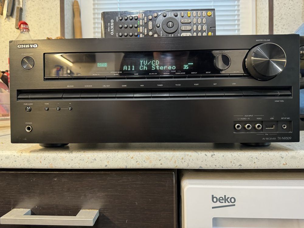 Onkyo TX-NR509 мрежов ресивър