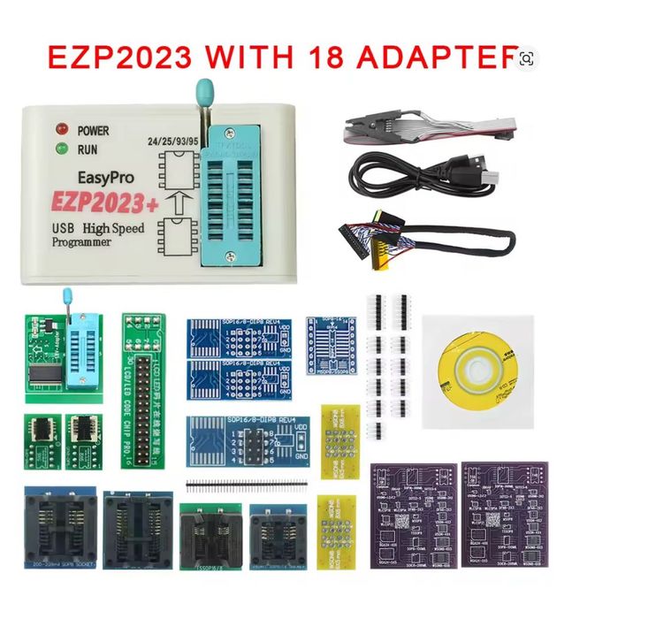 Kit programator Eeprom EZP2023 + 15 adaptoare