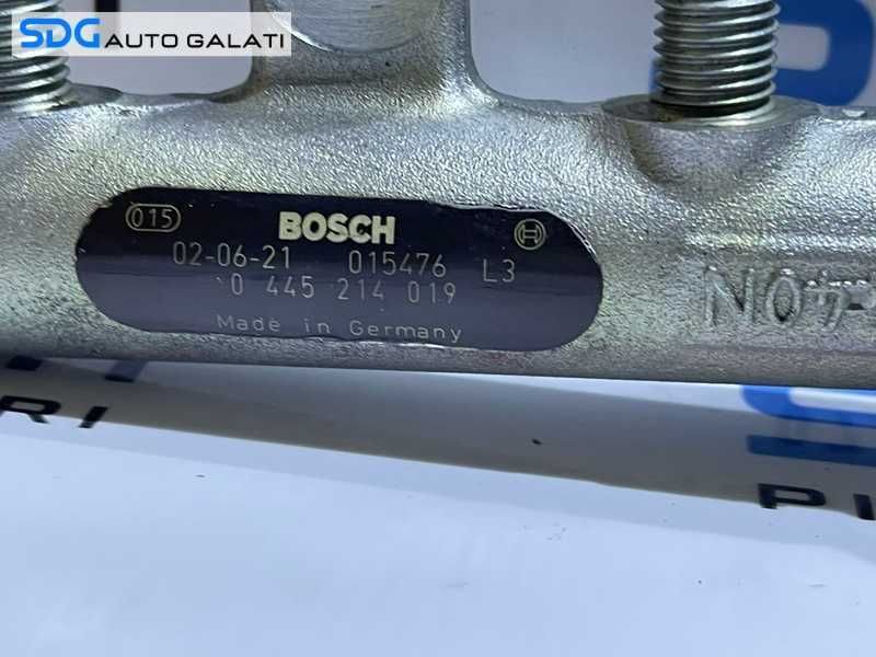 Rampa Presiune Injectoare FARA Senzor Peugeot 806 2.0 HDI 1999 - 2002 Cod 0445214019[S0282]