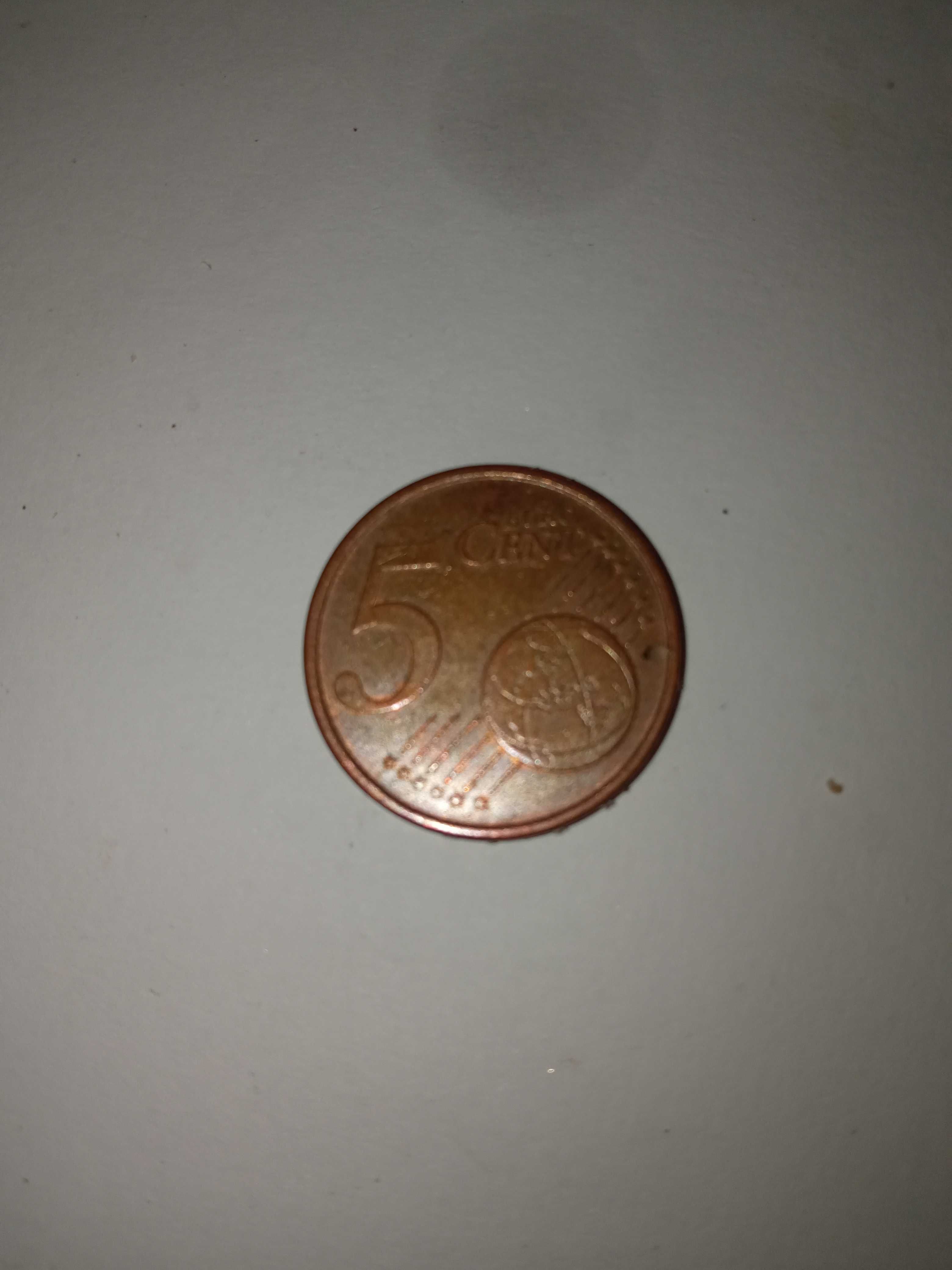5 euro cent 2002 Italia Roma