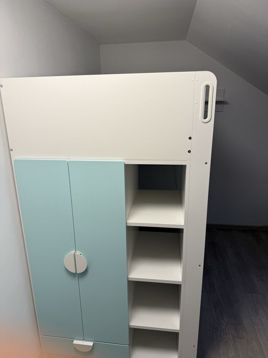 Pat supraetajat inclusiv birou copii (ikea)