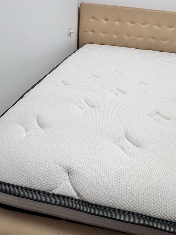 Saltea 160x200 cu memorie si arcuri pocket