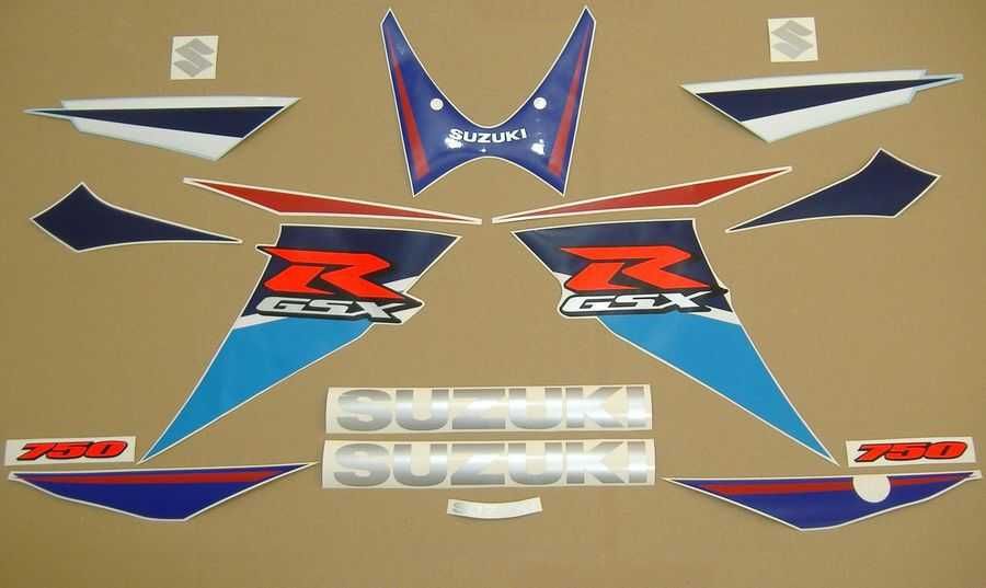 Стикери Сузуки 750 GSXR 2006г.-2007г. Suzuki GSX-R лепенки к6 к7 k6 k7