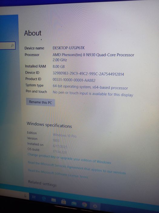 Laptop Acer cu procesor AMD X4 ,SSD 120,video 1gb