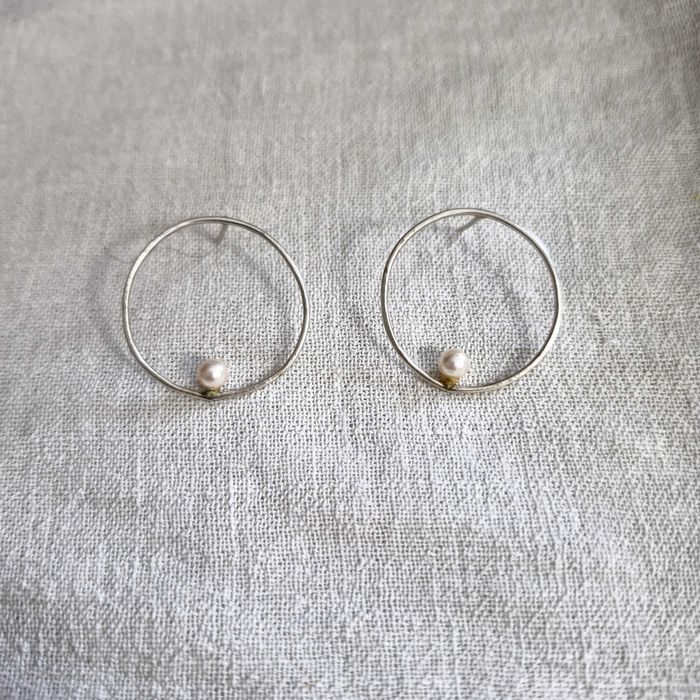 Cercei din argint Alexandra Nacu