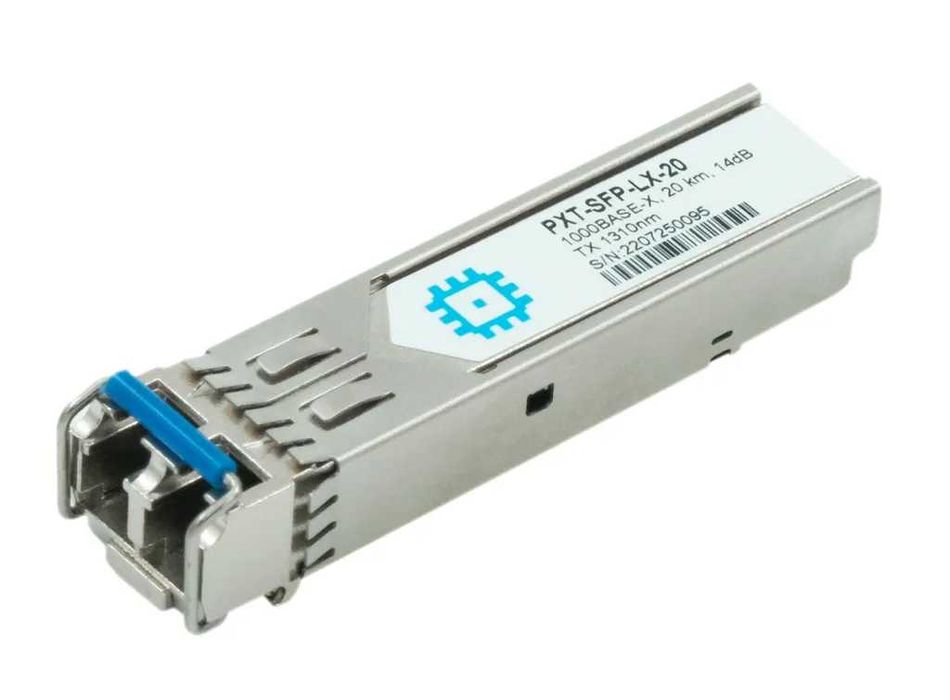 Модуль SFP оптический, дальность до 20км (14dB), LC Duplex, 1310нм