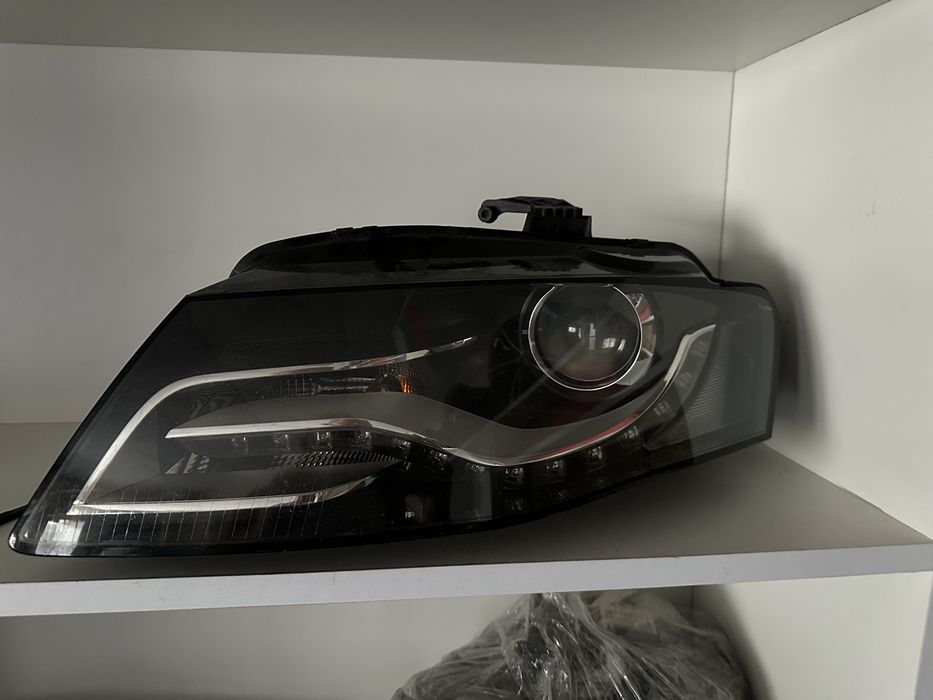 Ляв лед фар биксенон ауди а4 б8 audi a4 b8 led