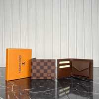 Portofel/Portofele Louis Vuitton Multiple Wallet Piele Naturala