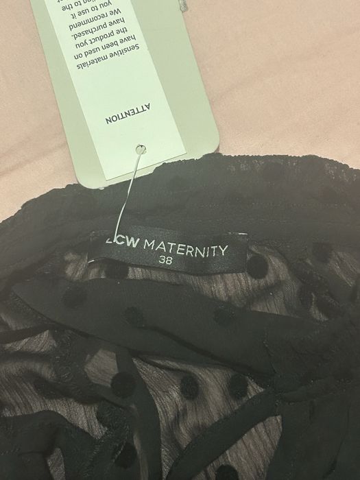 Чисто нова елегантна черна рокля