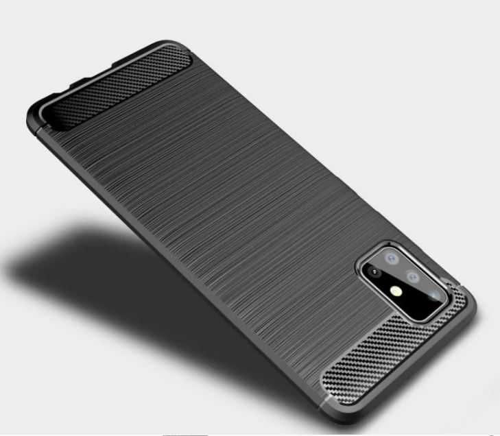 Husa de Calitate HUAWEI   P40 Lite Black Tech-Protect TPU CARBON