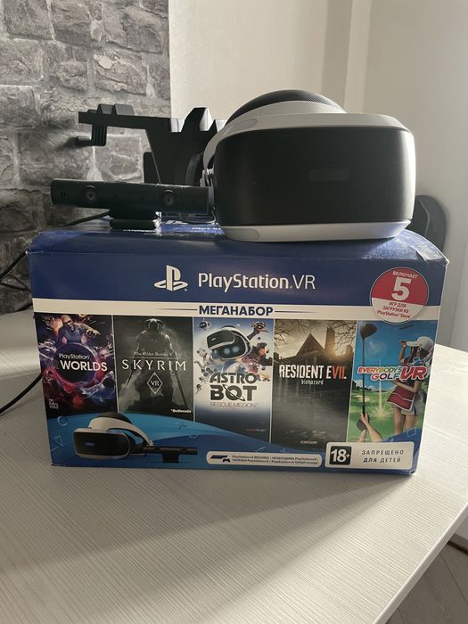 Playstation VR,Виртуальные очки на playstation 4,5