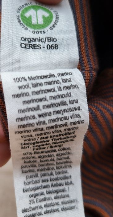 Combinezon lana fiarta, Hbebe, 68 plus cadou caciula lana merinos