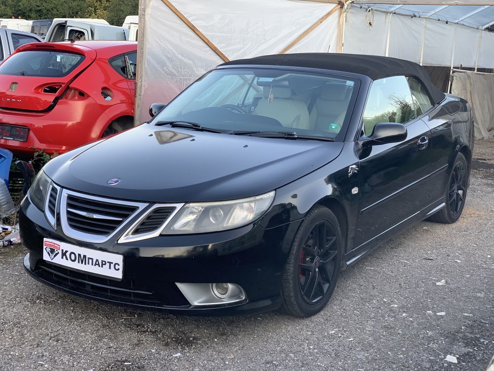 НА ЧАСТИ! Saab 9-3 Vector 1.9TiD Cabrio Facelift Автоматик Сааб Вектор