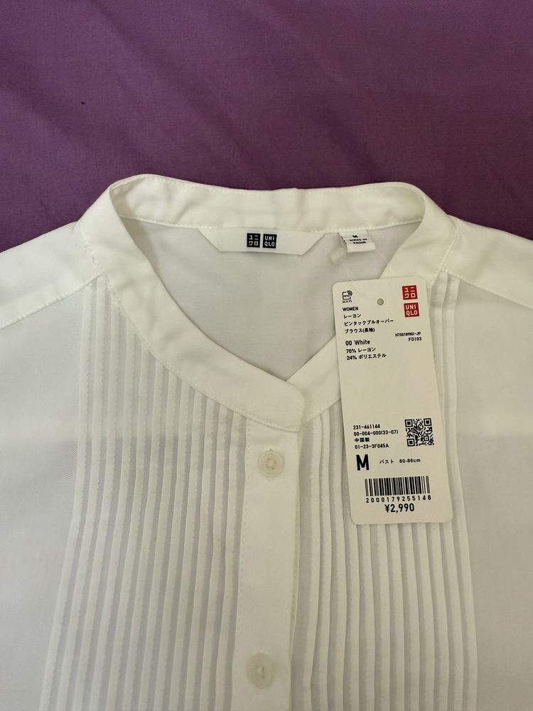 Новая рубашка uniqlo оригинал