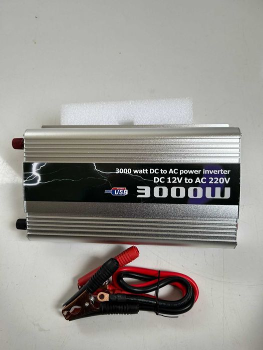 Invertor-Convertor Auto DC-AC 3000W 12V/220V CALITATE PREMIUM