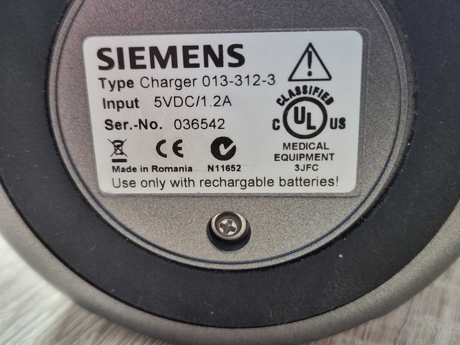 Incarcator/stație încărcare 013-312-03/aparate auditive Siemens/Rexton