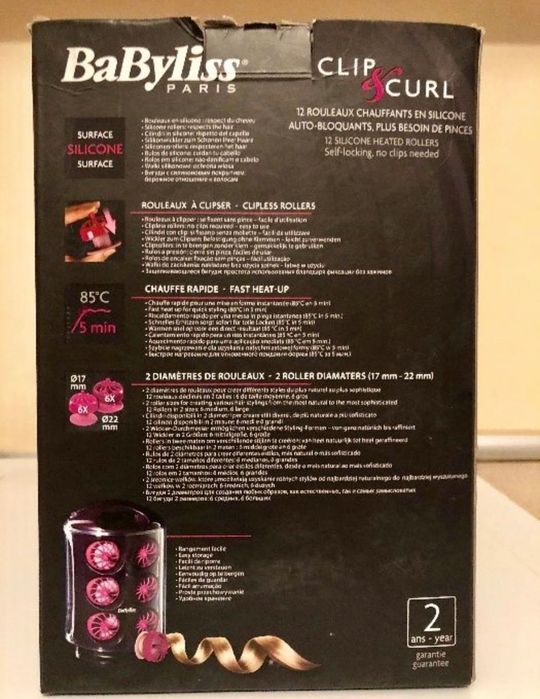 Електрически ролко Babyliss clip and curl