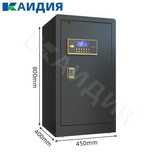 Seyf WiFi сейф с отпечатком пальца, пароль+ключ,сигнализация Bank seyf