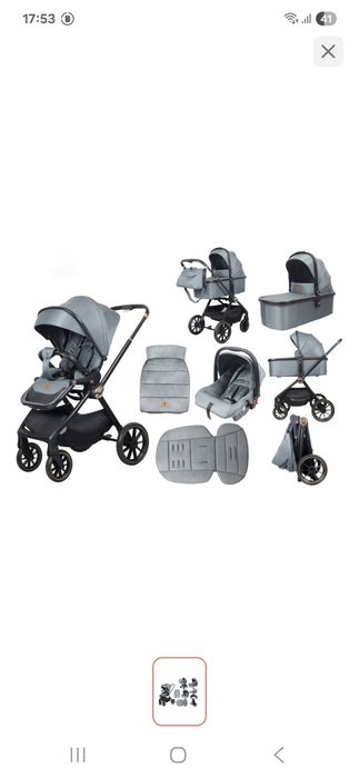 Коляска New lux 3 в 1.