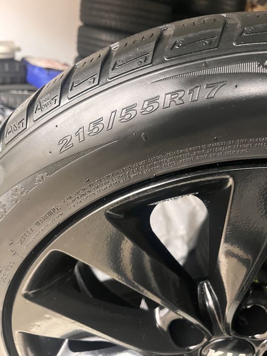 Jante+Cauciucuri Iarna 215/55/17 kia Hyundai 5x114.3