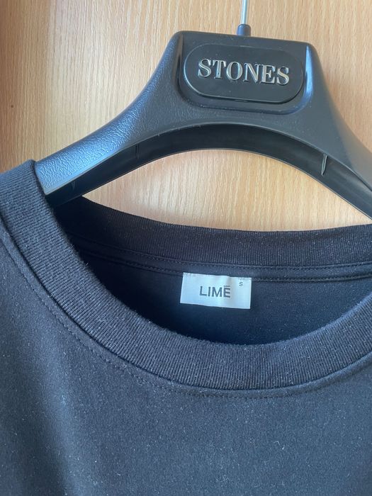 Чёрная футболка lime