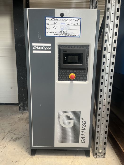 Compresor cu surub Atlas Copco 11 kw