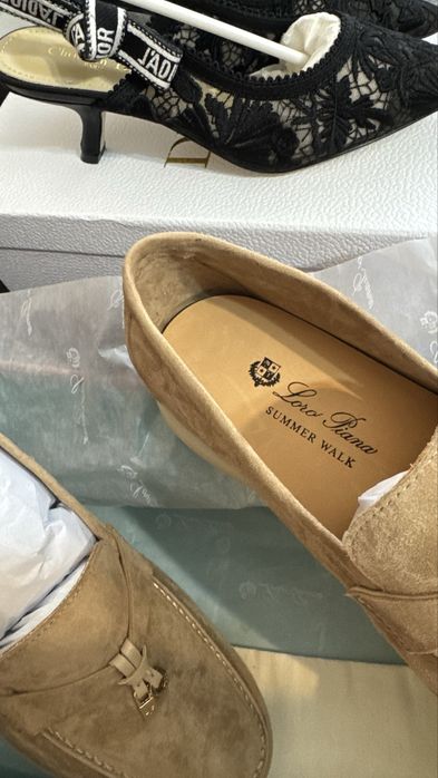 Mocasini Summer Walk - size 39,40/piele nat fina/video(Dior,Chanel)