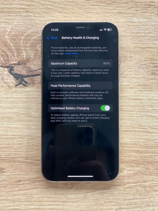 iPhone 12 Pro 256GB Auriu – Stare foarte bună, baterie 85%