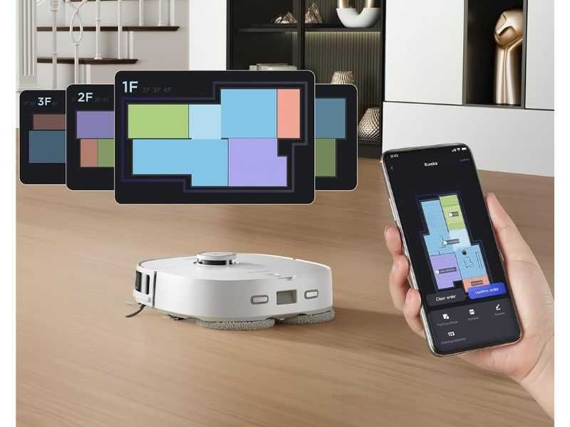 Робот Прахосмукачка с Моп EUREKA J12 Ultra