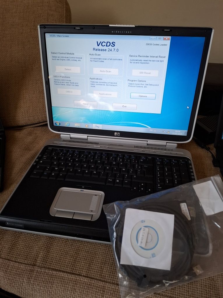 Laptop diagnoza tester VCDS complet