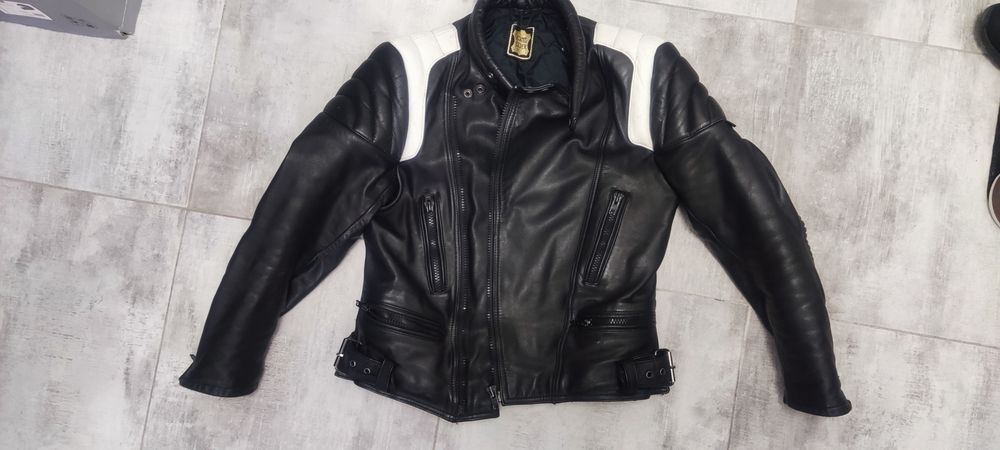 geaca moto piele