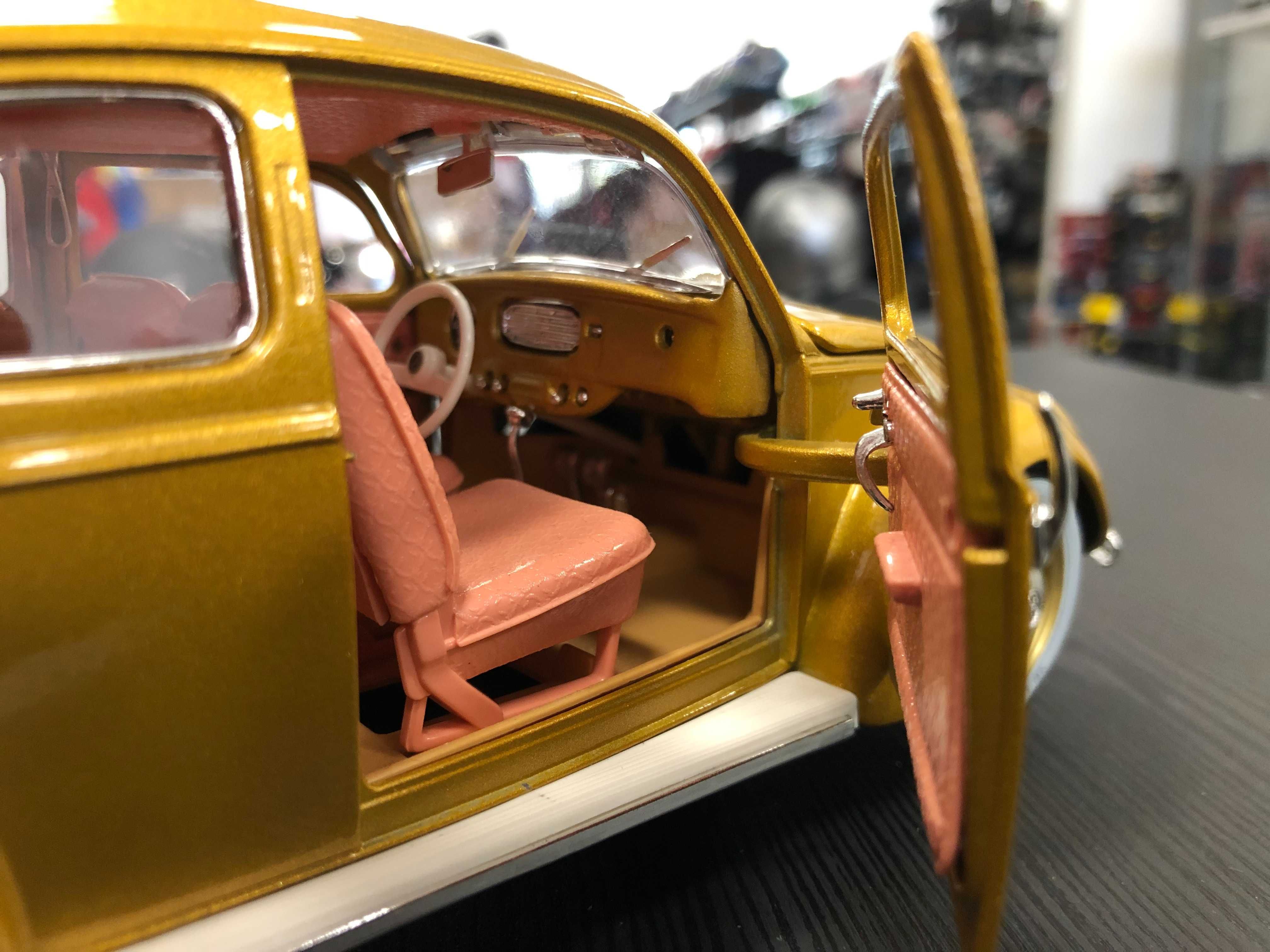Метална колекционерска количка BBURAGO VW KAFER/BEATLE 1955 1:18 NEW