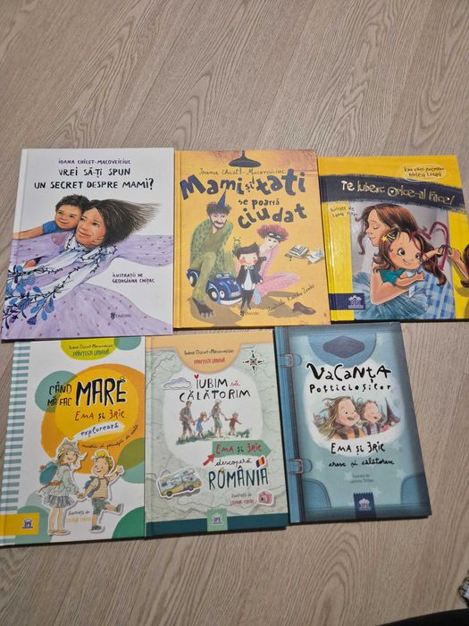 Set 6 carti copii 2-10 ani, autor Ioana Chicet Macoveiciuc