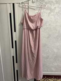 Новое розовое платье