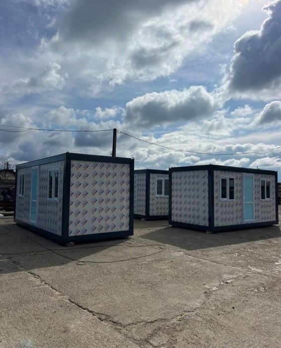Container modular birou, șantier de construcții,spații de depozitare.