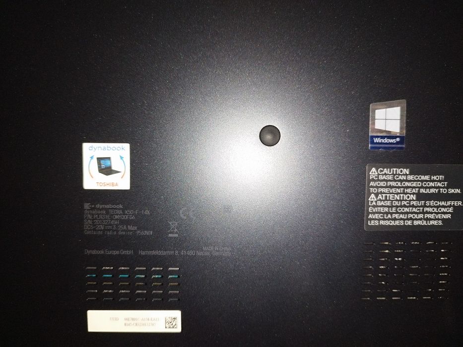 Toshiba Dynabook Tecra x50-F-14x