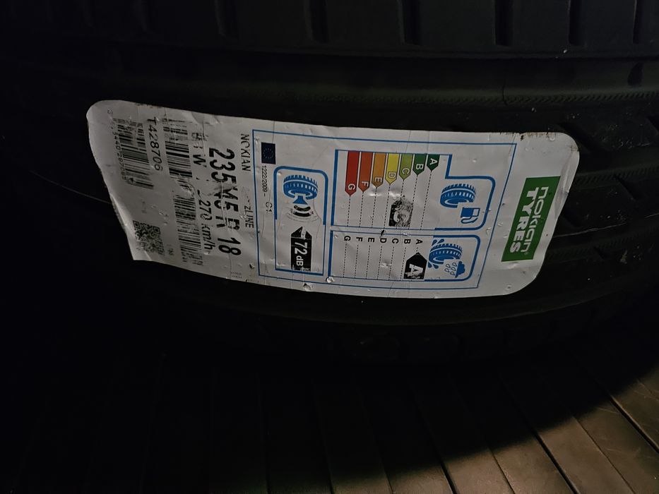 235 45 18 NOKIAN 1бр гума