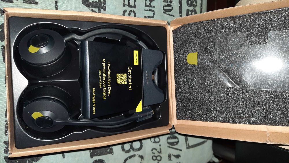 Casti Jabra Engage 75 Wireless & Bt noi in cutie