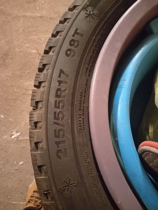 Продам б/ у резину зимнюю