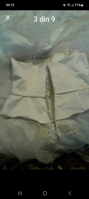 2 rochii mireasa MonCheri NOI!SUA nr.44.+voal 100 lei bucata