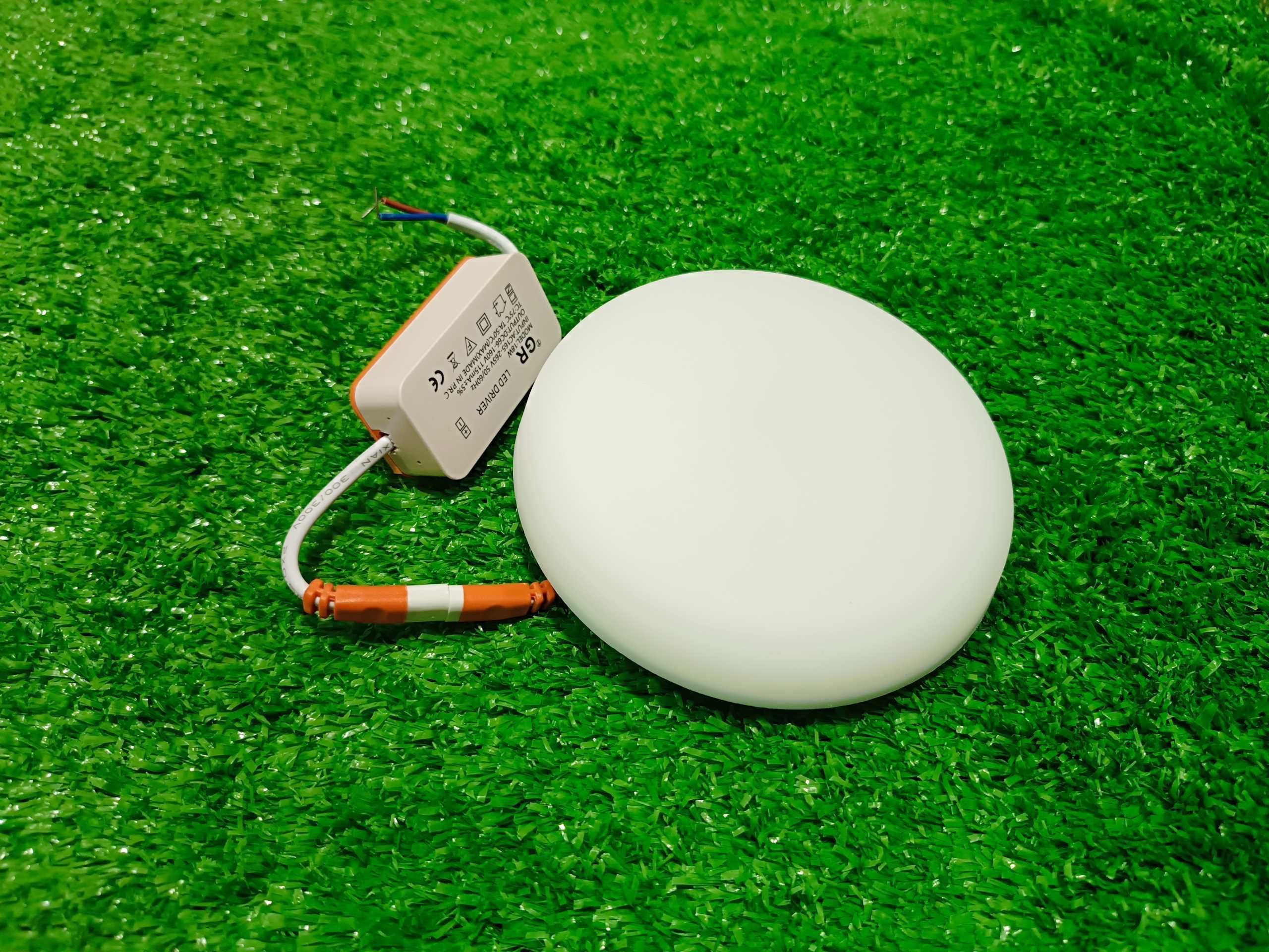Потолочный светильник LED круглой и квадратной формы 18W, 24W, 36W
