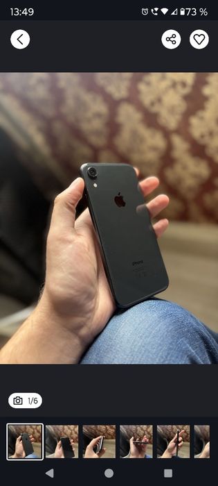 Iphone Xr 64 gb ca nou ,cu folie sticlã