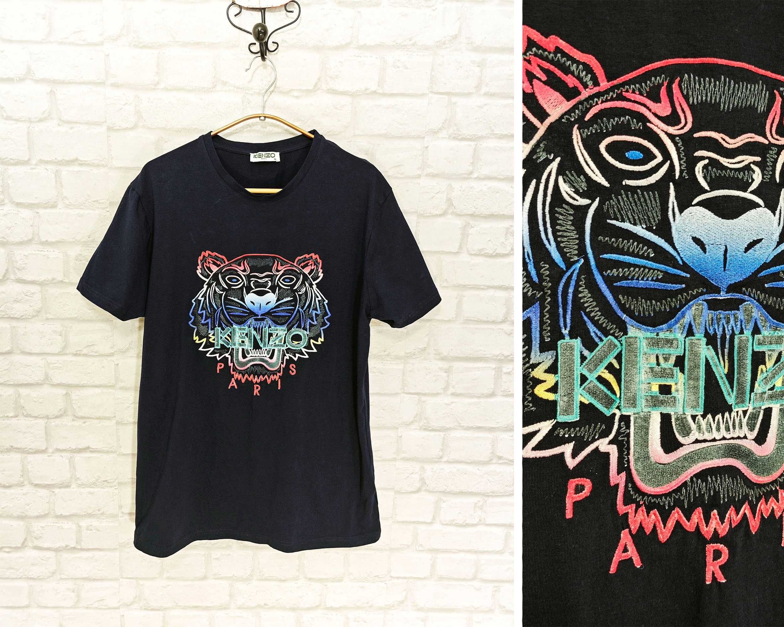 KENZO Мъжка тениска размер XL  /  L
