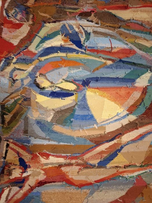 Ретро гоблен с абстрактен gизайн.
Композиция