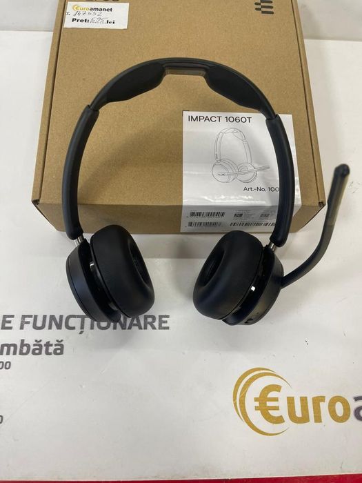 Casti cu microfon Epos Impact 1060T, Bluetooth, Black -A-
