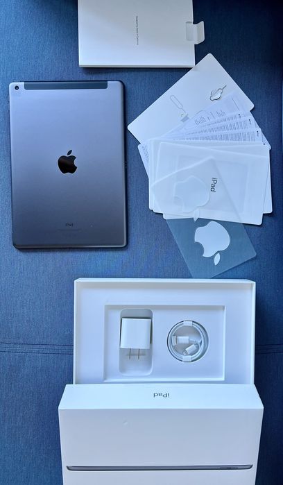 Tableta APPLE iPad 9th, 10.2", 256GB, Wi-Fi, Cellular SIM 4G, ca nou