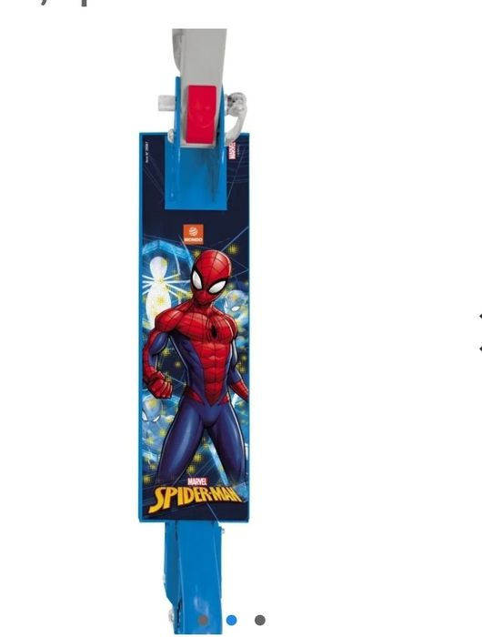Trotineta pliabila din aluminiu, Mondo, Spiderman 5 ani