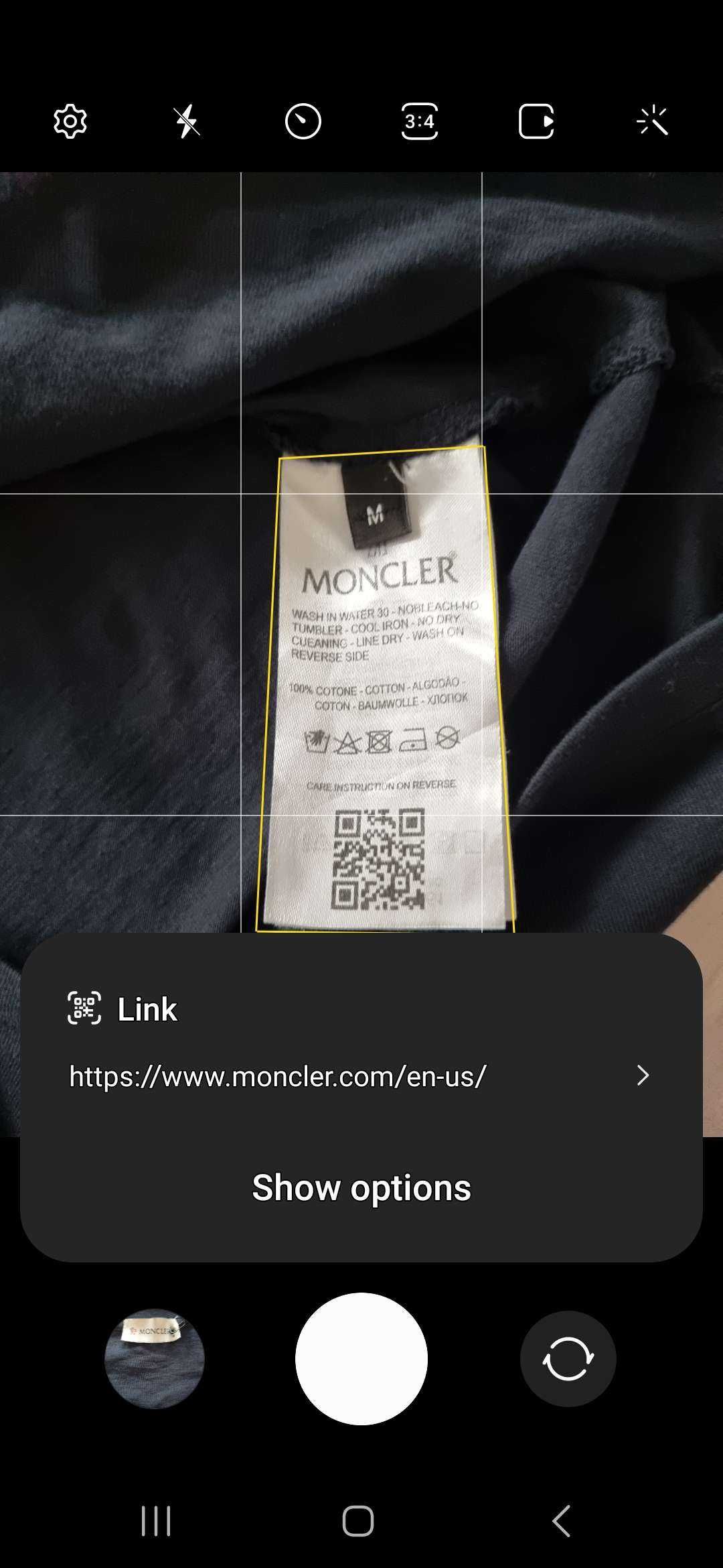 Tricou Moncler Farfetch